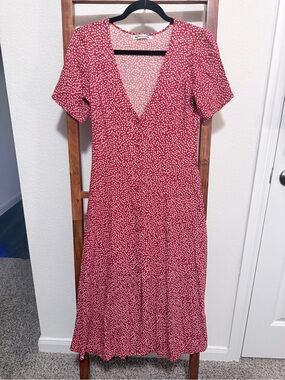 Reformation | Dresses | Reformation Pink Zander Linen Dress | Poshmark